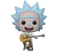 Funko Pop! Vinyl: Rick Sanchez & Morty: Tiny Rick Sanchez with Guitar - Morty, Multi - Rick and Morty - Figurine en Vinyle à Collectionner - Idée de Cadeau - Produits Officiels - TV Fans