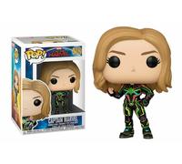 Funko – Figurine Pop! Vinyl – Captain Marvel Neon Suit – Bobble – Figurine à collectionner