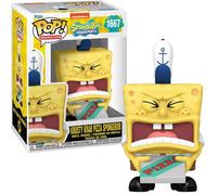 Funko Pop Vinyle SPONGEBOB CarréPantalon Pizza 1667 3,75"