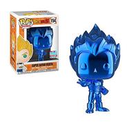 FunKo Pop! Vinyle Super Saiyan Vegeta Bleu Chrome # 154 Exclusivité NYCC 2018