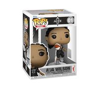 Funko Pop! WNBA: ACES - A'ja Wilson - WNBA Players - Figurine en Vinyle à Collectionner - Idée de Cadeau - Produits Officiels - Sports Fans