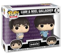 Funko Pop! Rocks Figurine en vinyle Oasis Liam & Noel Gallagher Pack de 2 Multicolore Enfants