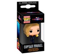 Funko – Pop! Porte-clés The Marvels Captain Marvel – Mini-figurine vinyle, produit officiel – cadeau