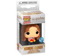Funko Porte-clés Exclusif De Poche Hermione Des Fêtes Harry Potter