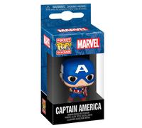 Funko Porte-clés Pop! Marvel New Classics – Captain America, mini-figurine en vinyle officielle