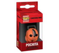 Funko – Porte-clés Pop! Pochita (Chainsaw Man) – Mini-figurine en vinyle – Produit officiel