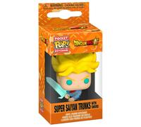 Funko Porte-clés Saiyan De Poche Avec épée Dragon Ball Super Trunks