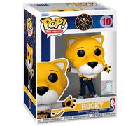 Funko Pop! Figurine en vinyle Rocky (Denver Nuggets) – Mascotte NBA – Produit officiel