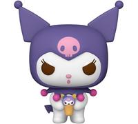 Funko Pop! Sanrio: HK - Kuromi - Hello Kitty - Figurine en Vinyle à Collectionner - Idée de Cadeau - Produits Officiels - Jouets pour Les Enfants et Adultes - Cartoons Fans