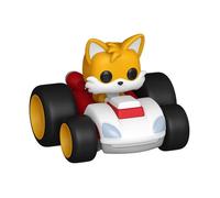 Funko - Sonic The Hedgehog Super Racers - Figurine Diecast Tails 5 cm