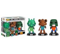 Funko Star Wars Cantina 3-Pack Pop Figurine 3,75" Greedo Walrus Hammer