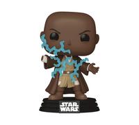 Funko Star Wars épisode III Mace Windu Force Lightning Glow in The Dark Pop Vinyl Figurine exclusive 788