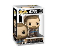 Funko Star Wars : Obi-Wan Kenobi POP Figurine Vinyle Obi-Wan (pose de combat) 9 cm
