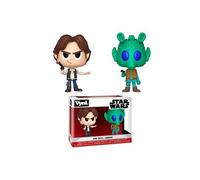 - FunKo Star Wars - Pack 2 Figurines VYNL Han Solo & Greedo 10 cm