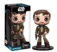 Funko - Star Wars Rogue One Wacky Wobbler Bobble Head Cassian Andor 15 cm G