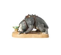 Funko Star Wars: The Book of Boba Fett Super Sized Jumbo Pop! Vinyl Figurine Grogu with Rancor 25 cm