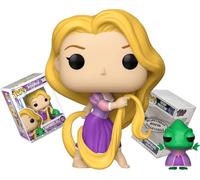 Funko Tangled 15th Anniversary Raiponce avec Pascal Buddy + ToyBop Protector : Disney Pop ! Figurine en vinyle de films d'animation (avec coffret cadeau Pro-Deluxe Pop Protector Collector Case)