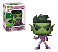 Funko Figurine Pop! Vinyl Beast Boy (Teen Titans Go!) - Modèle 28676 - Multicolore