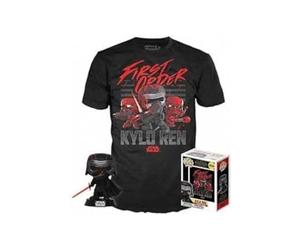 Funko Tees Star Wars - Booble Head Pop N°XX - Rise of Skywalker + T-Shirt (S)