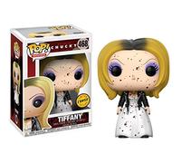 Funko Tiffany (Chase Edition): Bride of Chucky x POP! Movies Vinyl Figure & 1 PET Plastic Graphical Protector Bundle [#468 / 20117 - B]