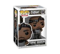 Funko Tupac Shakur Tupac Rocks! (California Love) Vinyl Figur 446 Unisexe Pop! Multicolore