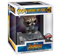 Funko Vaisseau Des Gardiens Avec Figurine Exclusive De Rocket Marvel Deluxe