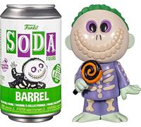 Funko Vinyl Soda, Disney Le Cauchemar Avant Noël, Baril, 1/6 de Chances pour la Variante Rare Chase, TNBC, Figurine en Vinyle à Collectionner, Idée Cadeau, Jouets pour Enfants et Adultes