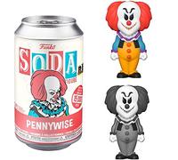 Funko Vinyl Soda: IT 1990- Pennywise - Noir et Blanc Chase - (Styles May Vary) - Figurine en Vinyle à Collectionner - Idée de Cadeau - Produits Officiels - Jouets pour Les Enfants et Adultes