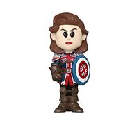 Funko Vinyl Soda, Marvel Friday What If, Captain Carter, 1/6 Odds for Rare Chase Variant, Marvel What If, Collectable Vinyl Figure, Gift Idea, Official Merchandise, Toys for Kids & Adults