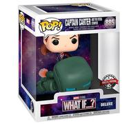Funko Figurine Marvel What If Captain Carter – Exclusive – Bleu Enfants