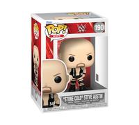 Funko WWE Stone Cold - Steve Austin Pop! n°190 Indifférent Pop! Standard | Goodies Officiels Sport - Figurine Vinyle à Collectionner - Idée Cadeau Anniversaire pour Fans et Collectionneurs
