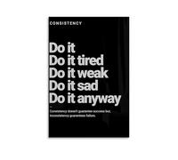 Funky Black Motivate Inspirational Citations Mur Art Citations Toile Poster Gym Bodybuilding Fitness Entraînement Citations Impressions Poster Peinture décorative Toile Art mural Salon Poster Schla