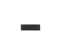 FunkyV3 clavier standard avec connexion USB et 12 touches multimédia. "Plug & Play". Couleur noire DISPOSITION: ITALIEN - QWERTY