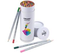 FUNLAVIE Crayons de couleur 48 crayons couleurs de bois professionnels Non Toxique et Ecologique Art Dessin Crayons de coloriage de Haute Qualité pour Livre de coloriage et Mandala