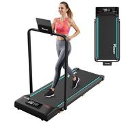 FunLife F1 Tapis de course pliable 3-en-1, moteur 2,0 CV, 1-8 km/h, 120 kg, bleu
