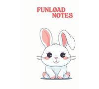 FUNLOAD NOTES: Unruled Blank Notebook | 160 pages | Size: 18 cm x 24 cm | Best for School /College students | Avail at Affordable prices| Perform as a ... drawing, sketching, journaling companion.