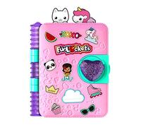 FunLockets Journal secret, agenda, activité et créativité, ensemble d'autocollants et papeterie, écriture, dessin et gribouillage, à partir de 6 ans