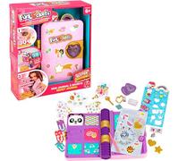 FUNLOCKETS Journal secret édition pailletée Journal intime pour fille avec plus de 30 surprises Cadeau idéal pour les filles créatives de 6 ans et plus, 5,6 x 16,1 x 19,2 cm