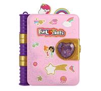 Funlockets – Jeu créatif – Mon journal à secrets – Édition pailletée – Multicolore