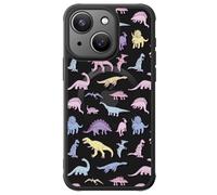 FUNMIKO Coque pour iPhone 14 Plus - Protection de qualité militaire et chargement sans fil - Motif tendance pour femmes et filles - Coque de téléphone mate antidérapante avec coins résistants aux