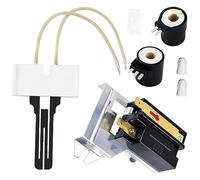 Funmit 338906 Kit de capteur de flamme pour sèche-linge à gaz avec capteur de flamme 338906 allumeur 279311 et bobines solénoïde de valve à gaz 279834 Remplace Wp338906 Ap3094138 Ps334310 12001349