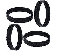 Funmit Lot de 4 nettoyeurs de pistes R0526100 (version améliorée) compatibles avec Zodiac Baracuda MX8 / MX6 Nettoyeur de piscine enterrée - Fabriqué en caoutchouc robuste