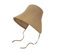 FUNMOON Chapeau Femmes De Paille Joli De Sorcière En Tricot Pare-Soleil Panama Protection Contre Les UV Collection Été -599011