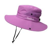 FUNMOON Chapeau Femmes De Pêcheur Unisexe Parents Et Pliable Et Large Bord Protection Solaire Plage Voyage Protection -624062
