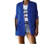 FUNMOON Femmes veste Vareuse - Casaque - Blazer M