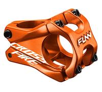 FUNN Crossfire Potence VTT avec Collier de Guidon de 31,8 mm - Potence de Vélo en Alliage Durable et Léger pour Vélo de Montagne et Vélo BMX, Longueur de 35 mm (Orange)