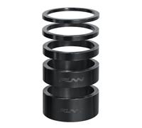 FUNN Descend Kit d’entretoises de Jeu de Direction pour vélo, 5 pièces, Tailles Assorties