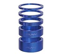 FUNN Descend Kit d’entretoises de Jeu de Direction pour vélo, 5 pièces, Tailles Assorties