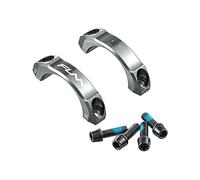 FUNN Equalizer Plaques Frontales 35mm - Plaques Frontales Adaptées aux Potences à Hauteur de 0mm et 10mm (Gris)