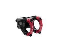Funn Equalizer Potence 35mm, Drop/Rise 10mm, Collier 35mm (Rouge) | Alu 6061, orientation réversible flip-flop, large appui cintre, usage VTT enduro, trail, XC, descente et BMX